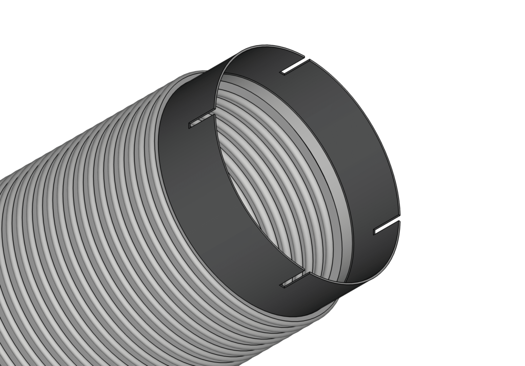EXPANSION JOINT WITH ID CUFF